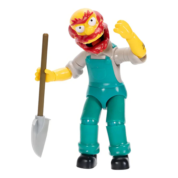 LOS SIMPSONS FIGURA JARDINERO WILLIE 12 CM  2