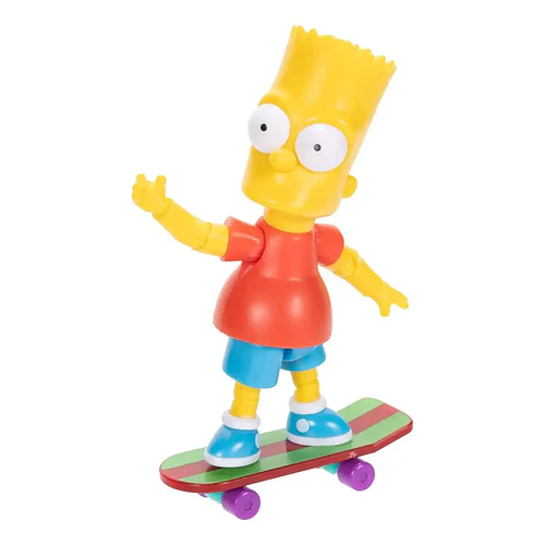 FIGURA DE ACCIÓN BART SIMPSON 12 CM SKATE