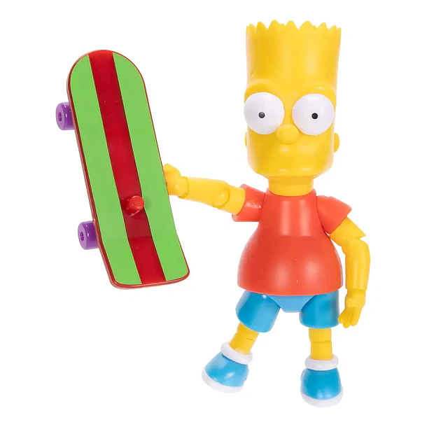 FIGURA DE ACCIÓN BART SIMPSON 12 CM SKATE 2