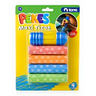 MAXI TIZAS PEKES TORRE 4 COLORES CON SUJETADOR 1