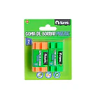 GOMA DE BORRAR PUZZLE TORRE 2 UNIDADES 3