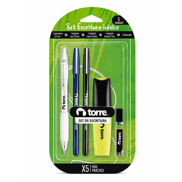 Super Pack Escritura Torre 5 Piezas Torre 1