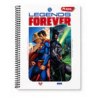 CUADERNO TORRE TRIPLE DC COMICS 150H 7MM 1