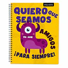 CUADERNO UNIVERSITARIO PROARTE 7MM 100H MONSTRUOS PACK 10 7