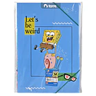 PACK 2 CARPETAS CON ELASTICO  BOB ESPONJA COLON 2