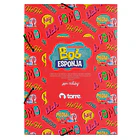 PACK 2 CARPETAS CON ELASTICO  BOB ESPONJA COLON 4