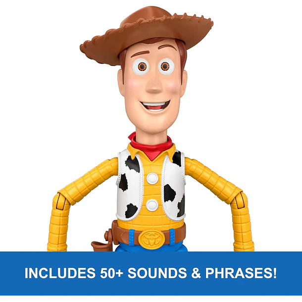 Figura Running Woody Toy Story 5 Con Sonidos Español 2