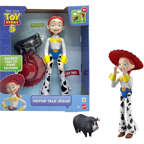 Jessie Interactiva Toy Story 5 Mattel Con Sonidos