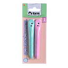 GOMA ERGONÓMICA PASTEL TORRE 2 UNIDADES 1