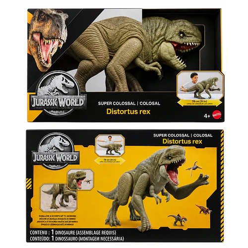 JURASSIC WORLD DISTORTUS REX COLOSAL 78CM