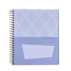 CUADERNO BOOK FABRIC 5MM 120 HOJAS TORRE 5