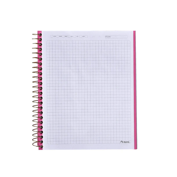 CUADERNO BOOK FABRIC 5MM 120 HOJAS TORRE 6
