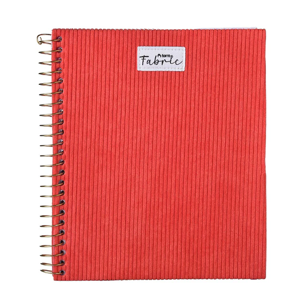 CUADERNO BOOK FABRIC 5MM 120 HOJAS TORRE 3
