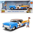 JADA TOY STORY WOODY CHEVROLET BEL AIR 1955 1:24 1