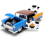 JADA TOY STORY WOODY CHEVROLET BEL AIR 1955 1:24 3
