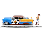 JADA TOY STORY WOODY CHEVROLET BEL AIR 1955 1:24 4
