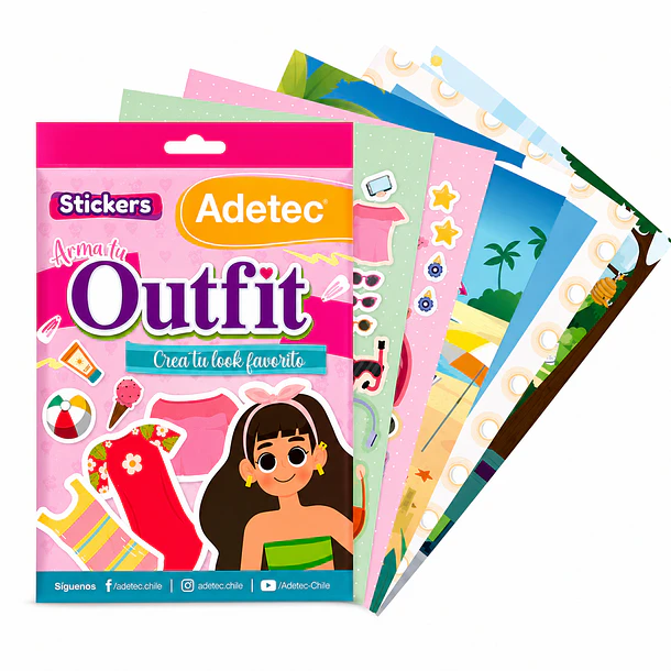 STICKERS ADETEC ARMA TU OUTFIT CREA TU LOOK FAVORITO 1