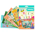 BLOCK DE STICKERS ADETEC LOS ANIMALES 2