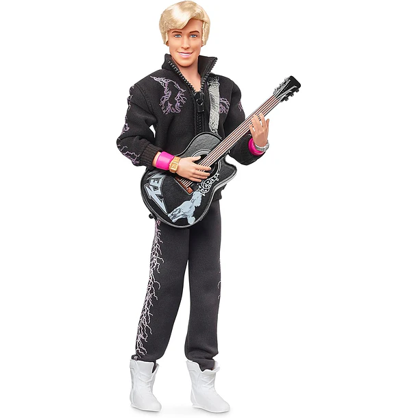 BARBIE THE MOVIE SET BARBIE Y KEN ESCENA FOGATA 3