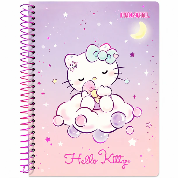 CUADERNO TRIPLE CARTA PROARTE HELLO KITTY 150 HJS 3 MAT UND 3