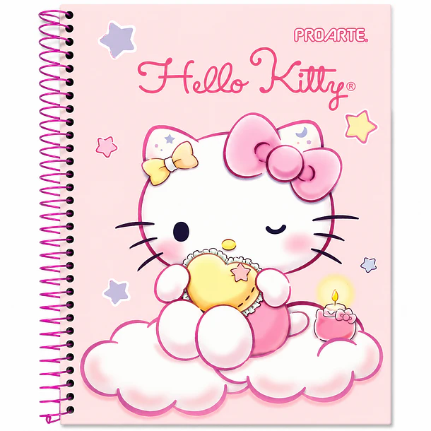CUADERNO TRIPLE CARTA PROARTE HELLO KITTY 150 HJS 3 MAT UND 5