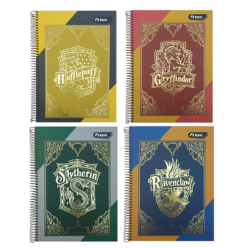 CUADERNO TOP TRIPLE TORRE 150H 7MM HARRY POTTER CARTA UND