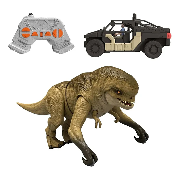 JURASSIC WORLD DISTORTUS REX RC CON VEHÍCULO 5