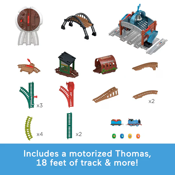 PISTA THOMAS & FRIENDS LOAD & LAUNCH BARREL DELIVERY 6