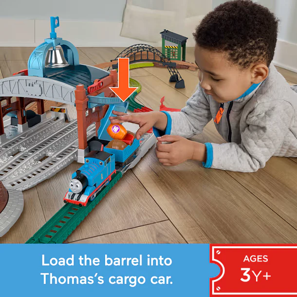 PISTA THOMAS & FRIENDS LOAD & LAUNCH BARREL DELIVERY 7