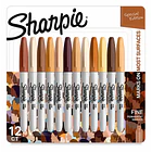 SHARPIE - SET 12 PLUMONES PERMANENTES PUNTA FINA RETRATOS 1