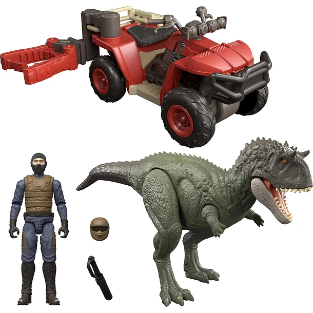 JURASSIC WORLD ATV CAPTURA EKRIXINATORSAURUS 1