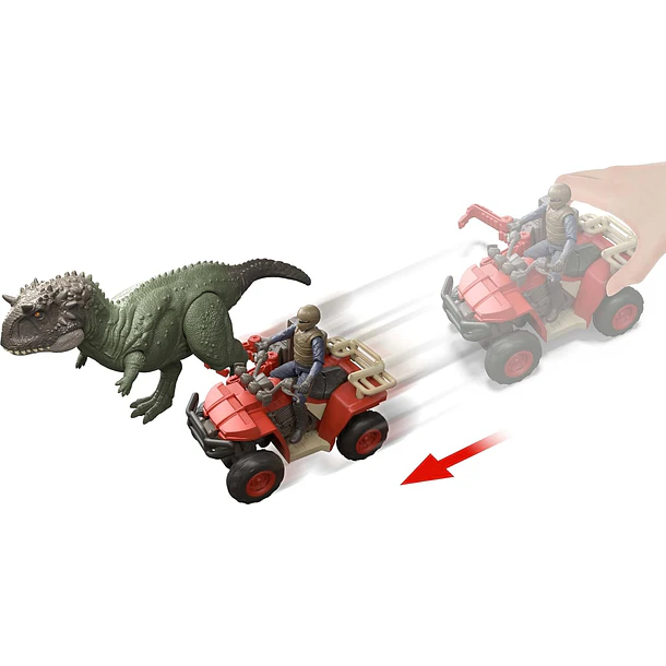 JURASSIC WORLD ATV CAPTURA EKRIXINATORSAURUS 2