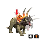 TRICERATOPS JURASSIC WORLD SURVIVAL WILD ROAR MATTEL 2
