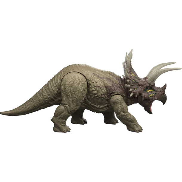 TRICERATOPS JURASSIC WORLD SURVIVAL WILD ROAR MATTEL 3