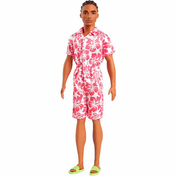 MUÑECO KEN FASHIONISTAS #235 MONO HAWAIANO MATTEL 1