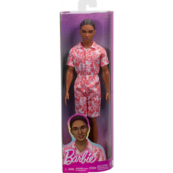 MUÑECO KEN FASHIONISTAS #235 MONO HAWAIANO MATTEL 5