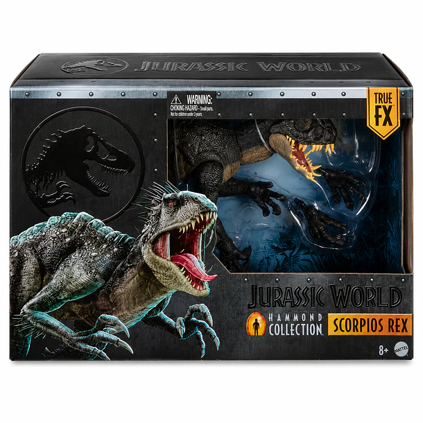 FIGURA JURASSIC WORLD HAMMOND SCORPIOS REX 43 CM 2