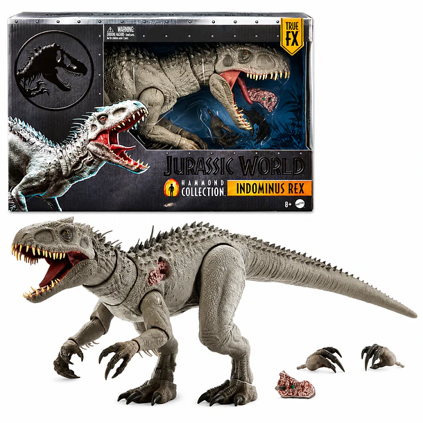 FIGURA JURASSIC WORLD HAMMOND INDOMINUS REX 66 CM 1
