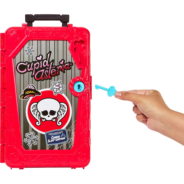 MONSTER HIGH CUPID ASTERIA SKULLTIMATE SECRETS MATTEL 4