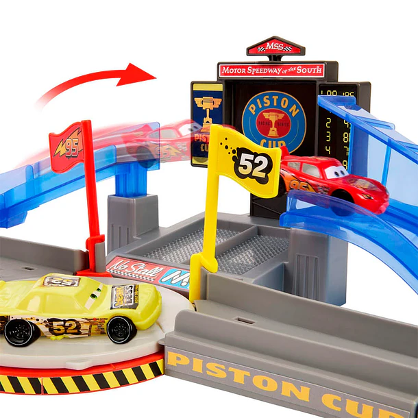 PISTA JUGUETE CARS ACROBACIAS COPA PISTÓN  5