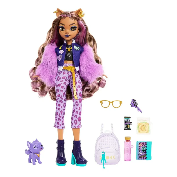 MUÑECA MONSTER HIGH CLAWDEEN WOLF HRP65 MATTEL 3