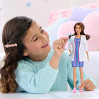 MUÑECA BARBIE DOCTORA CON ESTETOSCOPIO MATTEL 5