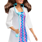 MUÑECA BARBIE DOCTORA CON ESTETOSCOPIO MATTEL 2