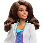 MUÑECA BARBIE DOCTORA CON ESTETOSCOPIO MATTEL 3