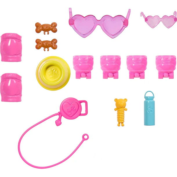 BARBIE PETS PATINA CON PERRITO MORENA JMJ45 3