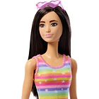 BARBIE PETS PATINA CON PERRITO MORENA JMJ45 2