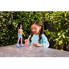 BARBIE PETS PATINA CON PERRITO MORENA JMJ45 6