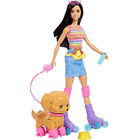 BARBIE PETS PATINA CON PERRITO MORENA JMJ45 1