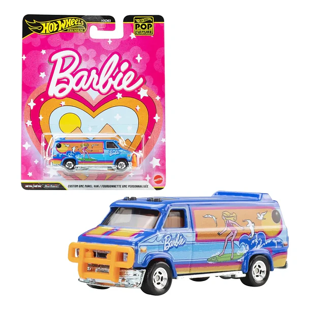 HOT WHEELS PREMIUM GMC PANEL VAN BARBIE 1:64 1