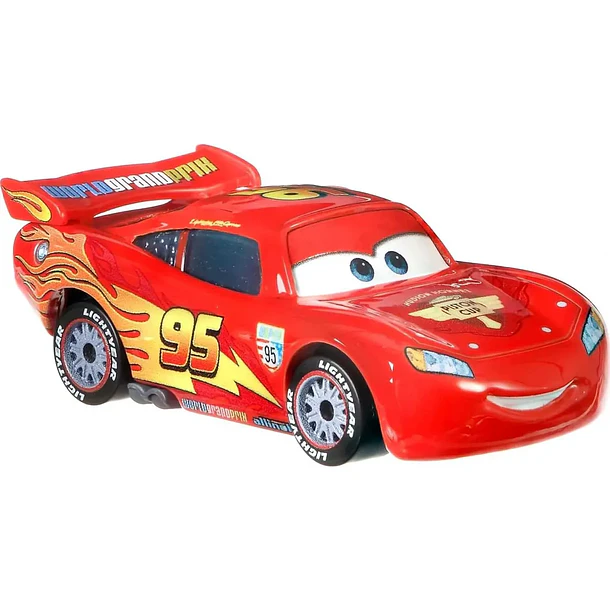 CARS RAYO MCQUEEN CON LLANTAS DE CARRERAS 1:55 1